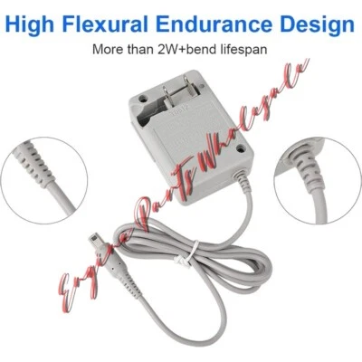 AC Adapter Home Wall Charger Cable Power Plug for Nintendo DSi/ 2DS/ 3DS/ DSi XL