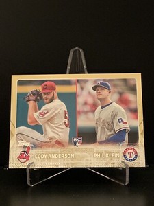 Cody Anderson, Phil Klein 2015 Topps Update Series 1423/2015 RC #US52