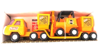 CARRETILLA ELEVADORA TRANSPORTADORA Buddy L vintage años 70 metal y plástico ¡NUEVA EN CAJA! Foto 1 de 4