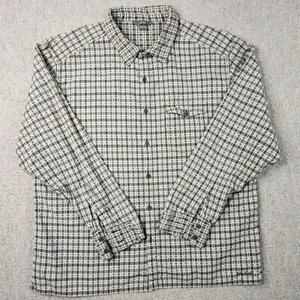 Cloudveil Men's XL Long Sleeve Cotton Flannel Casual Outdoor Dress Shirt - Picture 1 of 11