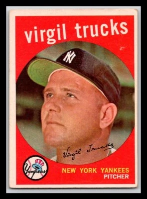1959 Topps #417 Virgil Trucks - Image 1 of 2