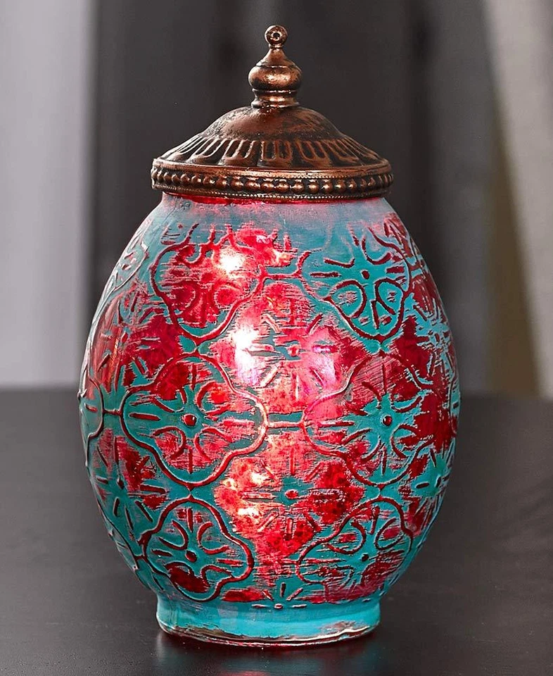 2-цветные ртутные стеклянные светодиодные фонари белый цвет морской волны черный праздничное украшение фонари   - Изображение 1 из 1