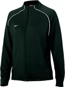 Nike Girls Fit Dry Warm Up Jacket Black NEW - 100% Polyester Size XL (16) - Picture 1 of 1