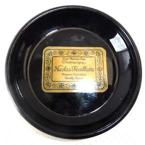 Cendrier Ashtray publicitaire - CHAMPAGNE NICOLAS FEUILLATTE 11 cm Ø - Picture 1 of 2