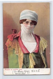 Turkey - Femme en costume turc - Woman in turkish costume - Publ. M.J.C. 57 - Picture 1 of 2