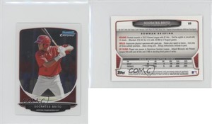 2013 Bowman Chrome Minis Socrates Brito #89