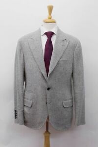 NWT$4495 Brunello Cucinelli Men Cashmere-Wool Tweed Knit Sport Coat 50/40US A221