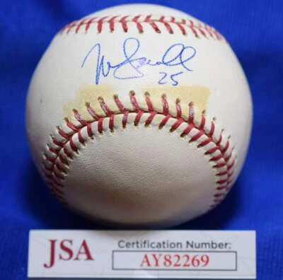 Mike Lowell certificado de autenticidad certificado de autenticidad autógrafo firmado por las Grandes Ligas de béisbol Foto 1 de 2