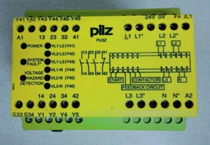 PILZ PU3Z 24VDC 3N/O 1N/C 8W 5A SAFETY RELAY WOW!! - Picture 1 of 2