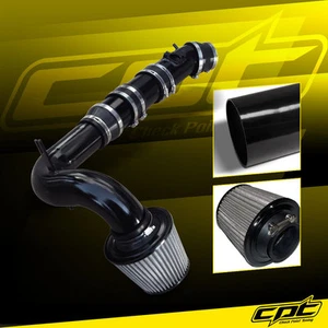 For 04-11 Mazda RX8 RX-8 1.3L Black Cold Air Intake + Stainless Air Filter - Picture 1 of 1
