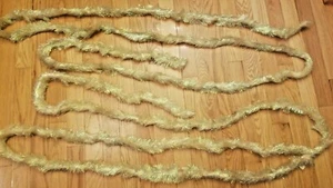 33 Ft. Vintage Christmas Garland Iridescent Tinsel With White Specks - Picture 1 of 5