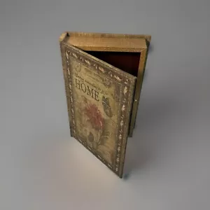 Caja de almacenamiento segura escondida secreta oculta escondida para libros huecos con aspecto antiguo - Imagen 1 de 8