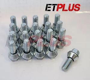16x M12x1.5 Variation Wobble bolts fit 5x110-5x112, 4x98-4x100, 5x112-5x114 - Picture 1 of 2