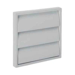 Rejilla Gravedad Blanca 150mm 6" Grifo Con Mosquitera Ventilación Conducto - Imagen 1 de 1