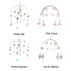 Hanging Baby Crib Nursery Nordic Style Lightweight Bed Bell Wooden Wind Chime