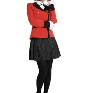 Momobami Kirari 6-piece Cosplay Outfit Anime Kakegurui Compulsive Gambler - S - Picture 1 of 12