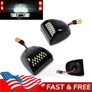 LED License Plate Tag Light Lamp For Chevy For Silverado 1500 2500 3500 1999+ - Picture 1 of 12