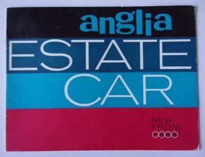 FORD ANGLIA ESTATE orig 1961 UK Mkt Full 16pp Sales Brochure - Image 1 of 4
