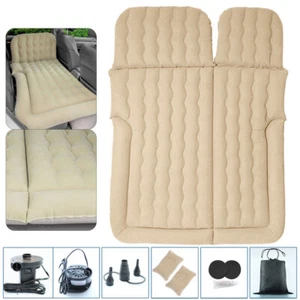 Colchón cama inflable coche camión SUV asiento trasero camas para dormir con juego de bomba de aire - Imagen 1 de 13