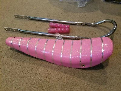 PINK SPARKLE Bicicleta ASIENTO PLÁTANO SISSYBAR N EMPUÑADURAS, 26'BEACH CRUISER BICICLETAS  Foto 1 de 4