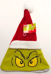 Grinch Christmas Santa Hat New - Picture 1 of 1