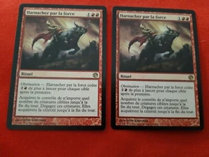 Lot 2x Harnacher By La Strength Harness By Journey NYX Rare Card Magic MTG VF FR - Picture 1 of 2