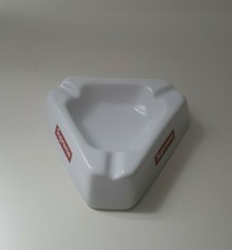 Rare FW15 Supreme ceramic ashtray white small box logo triangle tray