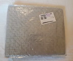 Granero de cerámica euro hilo simulado mezcla de algodón teñido eucalipto acolchado 26""x26 - Imagen 1 de 5
