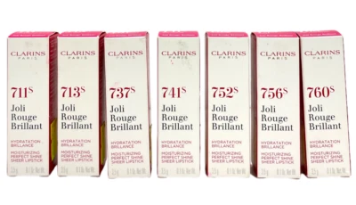 娇韵诗 Joli Rouge Brillant 保湿光泽 (3.5g/0.1Oz) 您挑选!! — 第 1/2 张图片