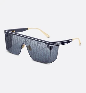 Christian Dior DiorClub M1U 31B8 Blue Shield Sunglasses New - Picture 1 of 4