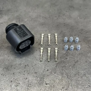 Audi 6-Pin Female Throttle Position Sensor Connector Terminals & Seals A3 A4 TT - Picture 1 of 3