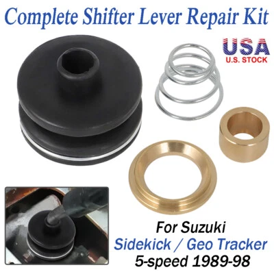 Reparación de palanca de cambios de 5 velocidades para Suzuki SIDEKICK Geo TRACKER con kit de arranque de resorte Foto 1 de 4