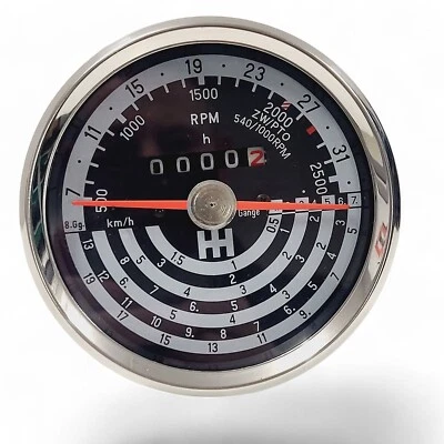 Traktormeter für IHC Traktor 523 554 624 653 654 724 824 33km/h rechtsdrehend - Bild 1 von 4