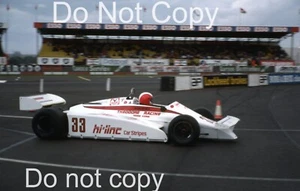 MARC SURER THEODORE TY01 SILVERSTONE 35MM SLIDE BRITISH GP 1981 TRANSPARENCY ACE - Picture 1 of 3