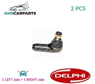 TRACK ROD END RACK END PAIR TA1070 DELPHI 2PCS NEW OE REPLACEMENT - Image 1 of 4