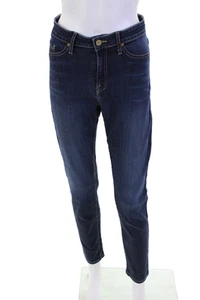 Joie Womens Zipper Fly High Rise Legging Skinny Ankle Jeans Blue Denim Size 29 - Picture 1 of 8