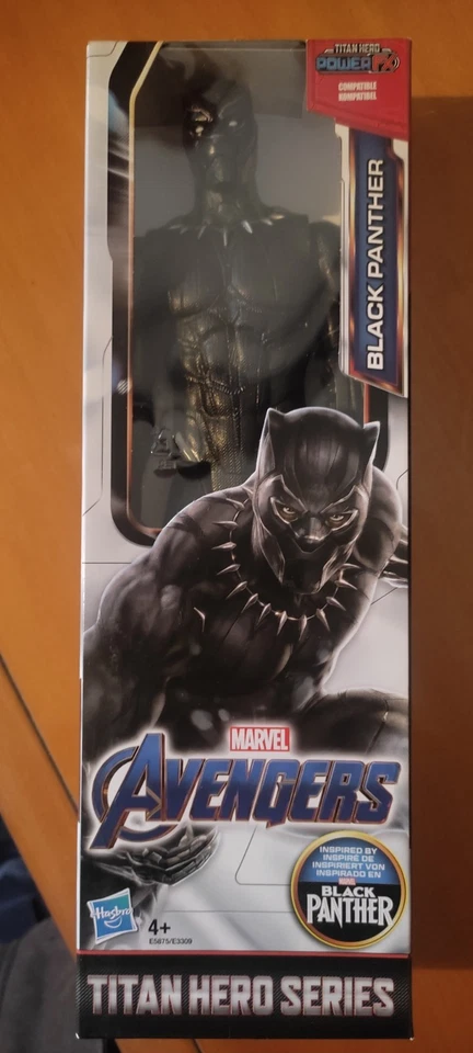 Black Panther - Marvel Avengers - Titan Hero Series - action figure 30 cm nuovo - Immagine 1 di 1