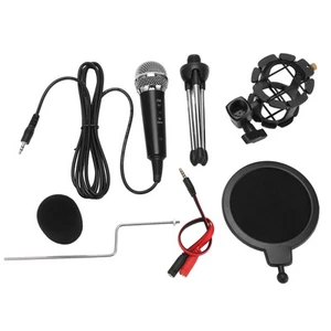 USB-Computer-Mikrofon Cardioid Kondensator Mic Kit Mit Faltbaren Stativ Für SAL - Afbeelding 1 van 22