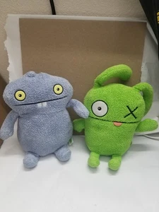 SET OF 2 2011 UGLY DOLLS APPROX 12 - 14 Retro Plush. Pre-owned As Is. - Picture 1 of 4