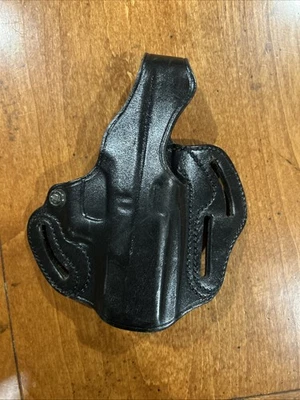 Funda derecha de cuero negro serie Galco Cop para Glock 19/23 CTS226B Foto 1 de 4