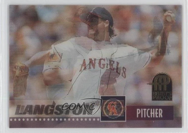 1995 Sportflix Artist's Proof Mark Langston #87 - Image 1 of 2