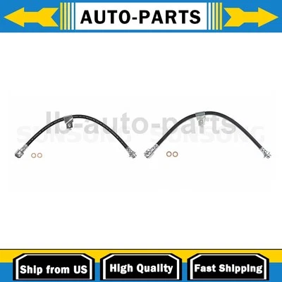 2X Manguera de línea de freno delantero Sunsong para Chevrolet Lumina APV 1992-1996 Foto 1 de 4