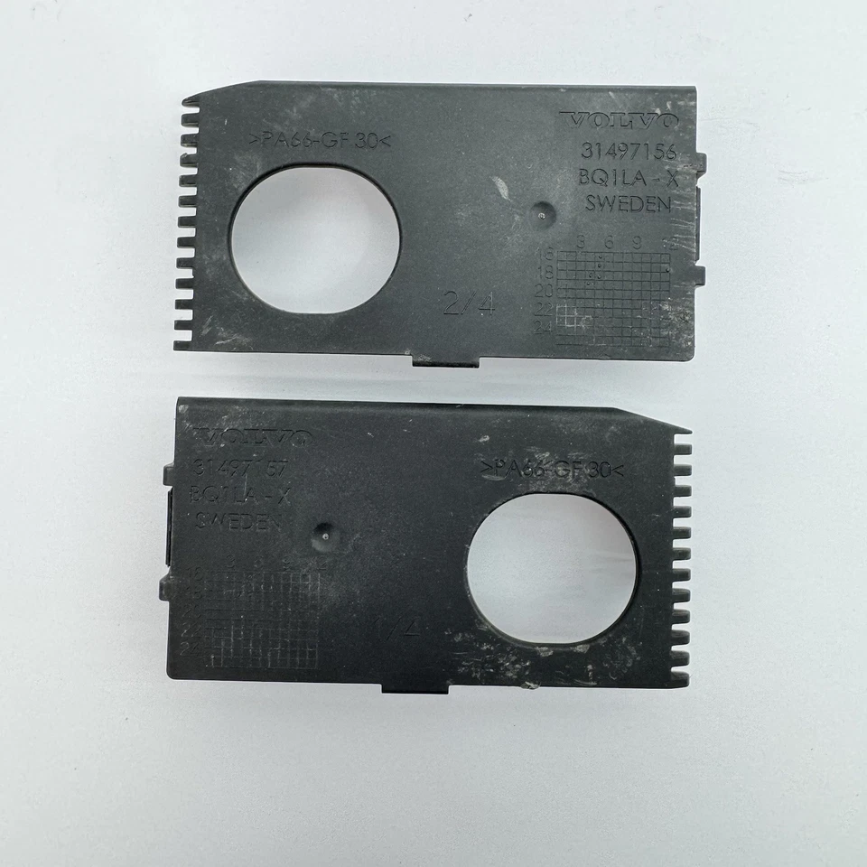 Guias de ar suporte esquerdo direito Volvo S60 V60 S90 V90 cross country fabricante de equipamento original 2019-2025 - Imagem 1 de 4