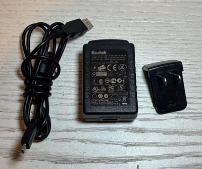 ADAPTADOR DE CORRIENTE ALTERNA Kodak Original + Cámara Digital Micro-U8 USB TESA5G1-0501200 Foto 1 de 2