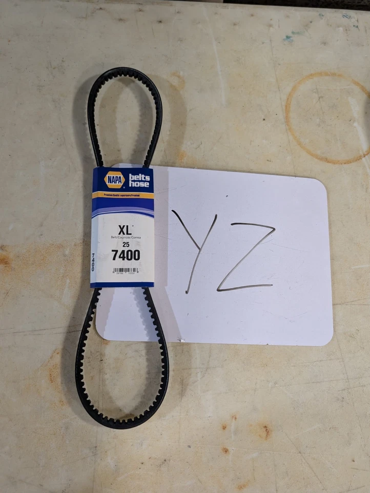 Accessory Drive Belt-High Capacity V-Belt Standard Napa / Gates 7400 (U) - Image 1 of 1