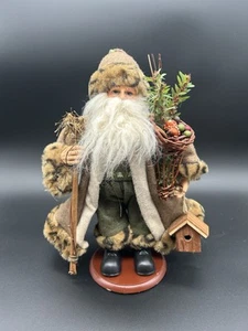 Muñeca de Papá Noel Estatuillas de Papá Noel Navidad de pie Decoración de Papá Noel - Imagen 1 de 9