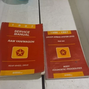 Chrysler Ram 1997 furgoneta furgoneta taller de servicio manual de reparación tracción trasera - Imagen 1 de 4