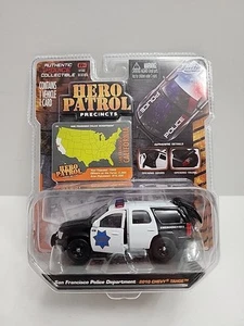 JADA HERO PATROL SAN FRANCISCO POLICE DEPARTMENT 2010 CHEVY TAHOE 1:64 DIECAST - Picture 1 of 6