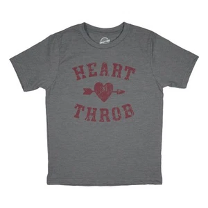 Youth Heart Throb T Shirt Cute Valentines Day T Shirts for Kids - Picture 1 of 8