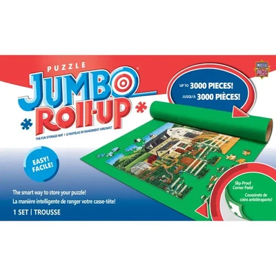 Jumbo ROLL UP PUZZLE MAT 48X36, NUEVO EN CAJA, ¡ENVÍO GRATUITO! Foto 1 de 3